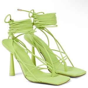 Gia Borghini  Lace Up Heels